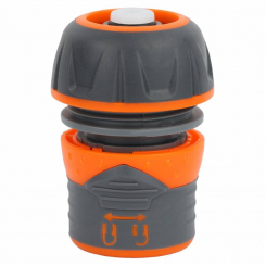 Конектор ½" швидкознімний для шланга ¾" аквастоп із замком FLORA (5015454)