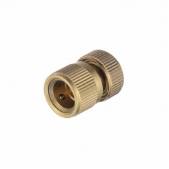 Конектор латунний 1/2" на шланг 1/2" STORM INTERTOOL GE-1216