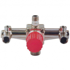 Контрольно-розподільний блок компресора з регулятором тиску INTERTOOL PT-9092