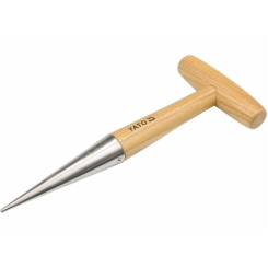 Конус посадочний з дерев'яною ручкою YATO : l= 280 мм [10/60]