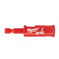 Коронка алмазна Diamond Plus MILWAUKEE, Ø16,0мм (1/4 Hex)