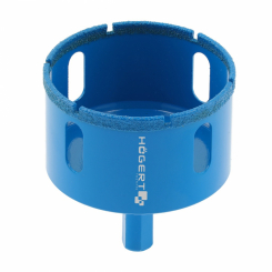 Коронка алмазна  для керамічної плитки і каменю , Шестигранний хвостовик HOEGERT 6 HT7D306