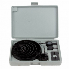 Коронки по дереву набірні Ø19; 22; 29; 32; 38; 44; 51; 64; 76; 89; 102; 127мм Sigma (1520161)