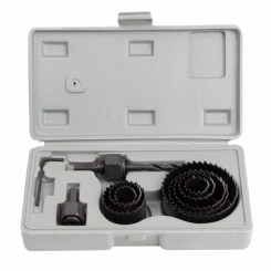 Коронки по дереву набірні Ø19; 22; 29; 32; 38; 44; 51; 65мм Sigma (1520111)