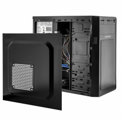 Корпус Everest 6116 - 500w 12cm MATX, 2xUSB3.0+2xUSB2.0