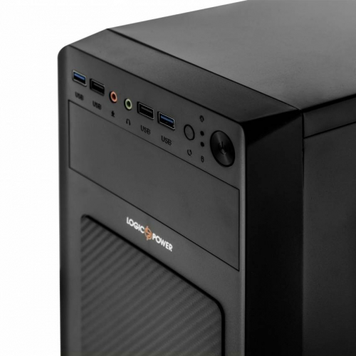 Корпус LP 6108 - 400w 12cm MATX, 2xUSB3.0+2xUSB2.0