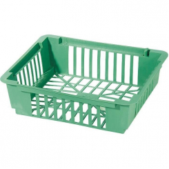 Кошик посадковий, 21 х 25 х 7см, прямокутний, пластмасовий
