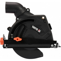 Кожух пилозахисний КШМ для різання YATO: на диск Ø125 мм, глибина різу – 32 мм, зона дії – 28-36 мм