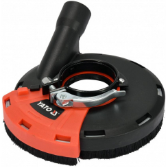 Кожух пилозахисний до КШМ для шліфування YATO: диск Ø115 та Ø125 мм, зона дії -28-36 мм.