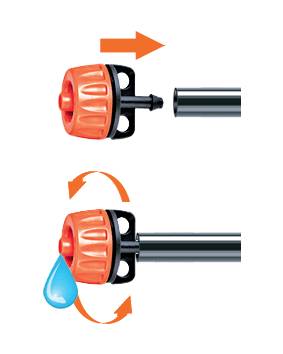 Крапельниця 0-4л/год (10 шт)