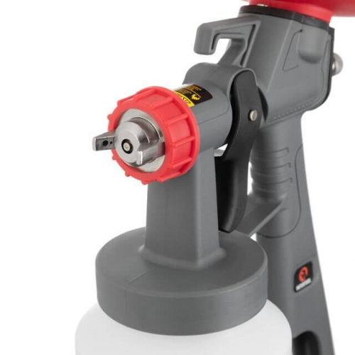 Фарбопульт електричний HVLP 450 Вт, форсунка 1,5 мм, бачок 1 л, 0,14-0,35 бар, 100-200 мл/хв INTERTOOL DT-5045