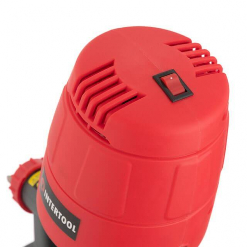 Фарбопульт електричний HVLP 450 Вт, форсунка 1,5 мм, бачок 1 л, 0,14-0,35 бар, 100-200 мл/хв INTERTOOL DT-5045