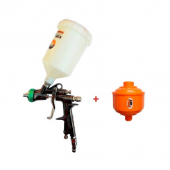Пневматичний краскопульт Air Pro AM5008 HVLP WB PLUS (1,3 мм) + подарунок фільтр тонкого очищення Air Pro F3K