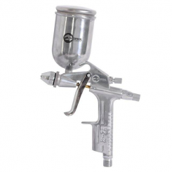 Фарбопульт пневматичний HP MINI, форсунка 0,5 мм, верхній металевий бачок 200 мл, 5 бар INTERTOOL PT-0303