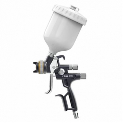 Краскопульт пневматичний HVLP верх.пласт.бачок 600мл, форсунка-1,4мм ITALCO Gloss-1.4