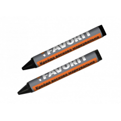 Крейда воскова маркувальна, чорна.2 шт