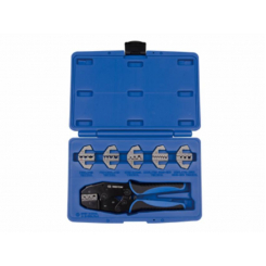 Крімпер храповичний для обжима ізольованих накінечників 7 одиниць