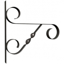 Кроншт.ейн для кріплення підвісних кошиків, настінний// PALISAD