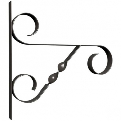 Кронштейн для кріплення підвісних корзин, настінний.