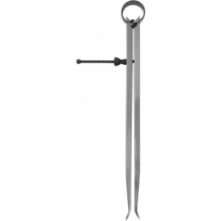 Кронциркуль для внутрішніх вимірів YATO : l= 250 мм, з гвинтовим фіксатором і на пружині