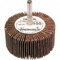 Коло YATO Ø= 60 мм з пелюстків наклею К100, із захопленням до дриля, 30х6 мм [10/60]