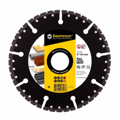 Круг алмазний вiдрiзний 1A1RSS V 125x2,5/1,5x6x22,2 Pro Rex