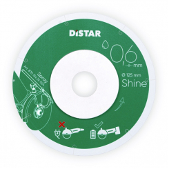 Круг алмазний вiдрiзний 1A1R 125x0,6/0,5x6x22,23 Shine