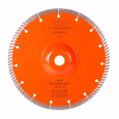 Круг алмазний вiдрiзний 1A1R Turbo 230x2,3x9x22,23/F Laser CTH 230x22,23F GM