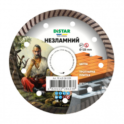 Круг алмазний вiдрiзний Turbo 125x1,8x8x22,23 Незламний