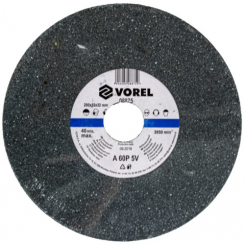 Круг для точила VOREL : 200х31,75х30 мм (дрібнозернистий) [10]