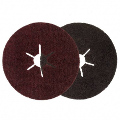 Круг для зачистки поверхні з нетканого абразивного матеріалу, середній  125мм