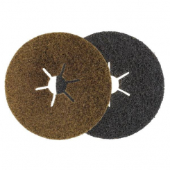 Круг для зачистки поверхні з нетканого абразивного матеріалу, жорсткий  125мм