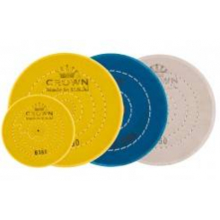 Коло муслінове жовте CROWN -150 мм, 60 шарів.