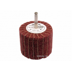 Круг пелюстковий шліфувальний YATO : подовжений Ø=60 мм, К150, шпиндель Ø= 6 мм, H= 50 мм