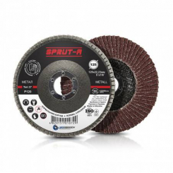 Коло пелюсткове торцеве Sprut-A 125*22 (P60) (A,N) T29