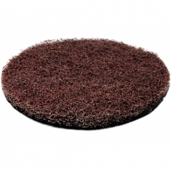 Круг шліфувальний S&R Meister 125х6мм з.100 з нетканого матеріалу на липучцi велкро