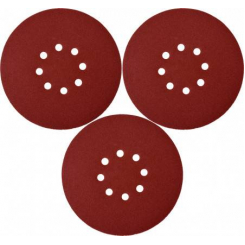 Коло шліфувальне з наждачн. паперу з липучкою YATO: Ø= 180 мм, Р150, YT-82341, 3 шт