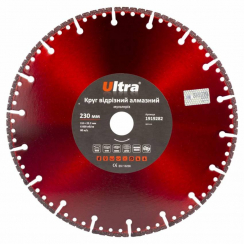 Круг відрізний алмазний Мультиріз Ø230×22.2мм ULTRA (1919282)
