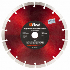Круг відрізний алмазний сегментований Ø230×22.2мм ULTRA (1916862)