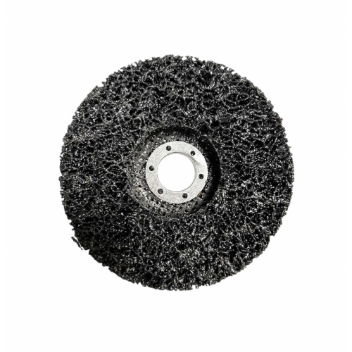 Круг зачисний 125*22 пористий чорний мякий (для зняття фарби)