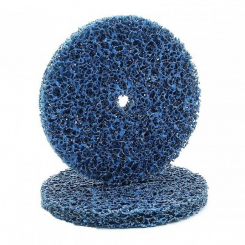 Коло зачисне  без основи синє d-100 мм.