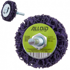 Круг зачисний "корал"з тримачем для дриля 50мм (фіолетовий), Alloid