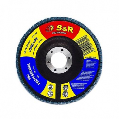 Круг зачисний пелюстковий S&R цирконієвий 125x22,2 з. 60 сталь