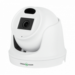 Купольна IP камера GreenVision GV-167-IP-H-DIG30-20 POE