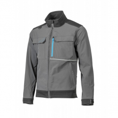 Куртка робоча TAUBER 4-way stretch, темно-сіра HOEGERT XL HT5K811-XL