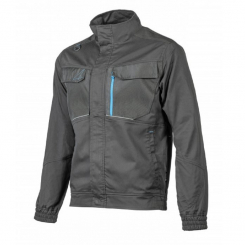 Куртка робоча еластична WURNITZ темно-сіра HOEGERT S HT5K814-S