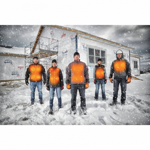 Куртка з електропідігрівом акумуляторна MILWAUKEE, M12 HJP-0(S), чорна