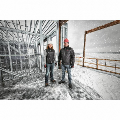 Куртка з електропідігрівом акумуляторна MILWAUKEE, M12 HJP-0 (XL), чорна