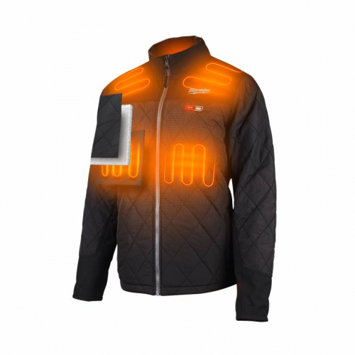 Куртка з електропідігрівом акумуляторна MILWAUKEE, M12 HJP-0 (XXL), чорна