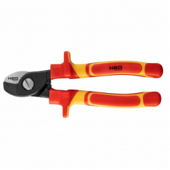 Кусачки до кабелів 160 мм VDE, crv, поліровані